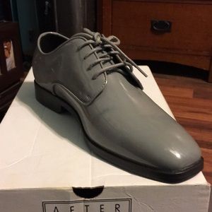 After 6 men’s tuxedo shoes gray size 10.5